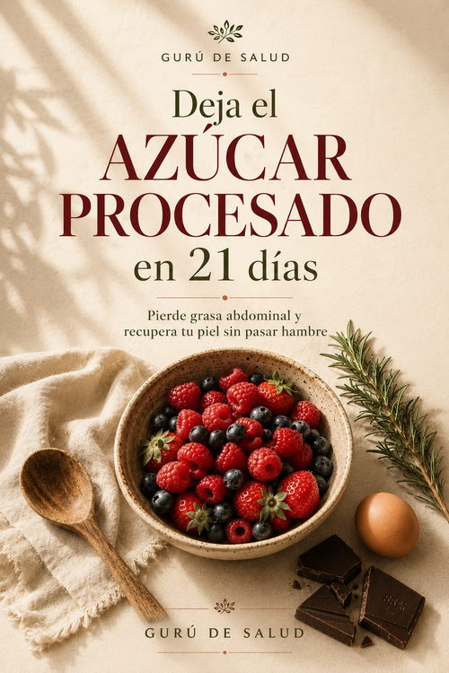 Deja el Azúcar Procesado en 21 Días