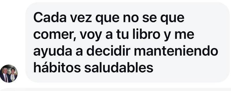 Mensaje real de Instagram